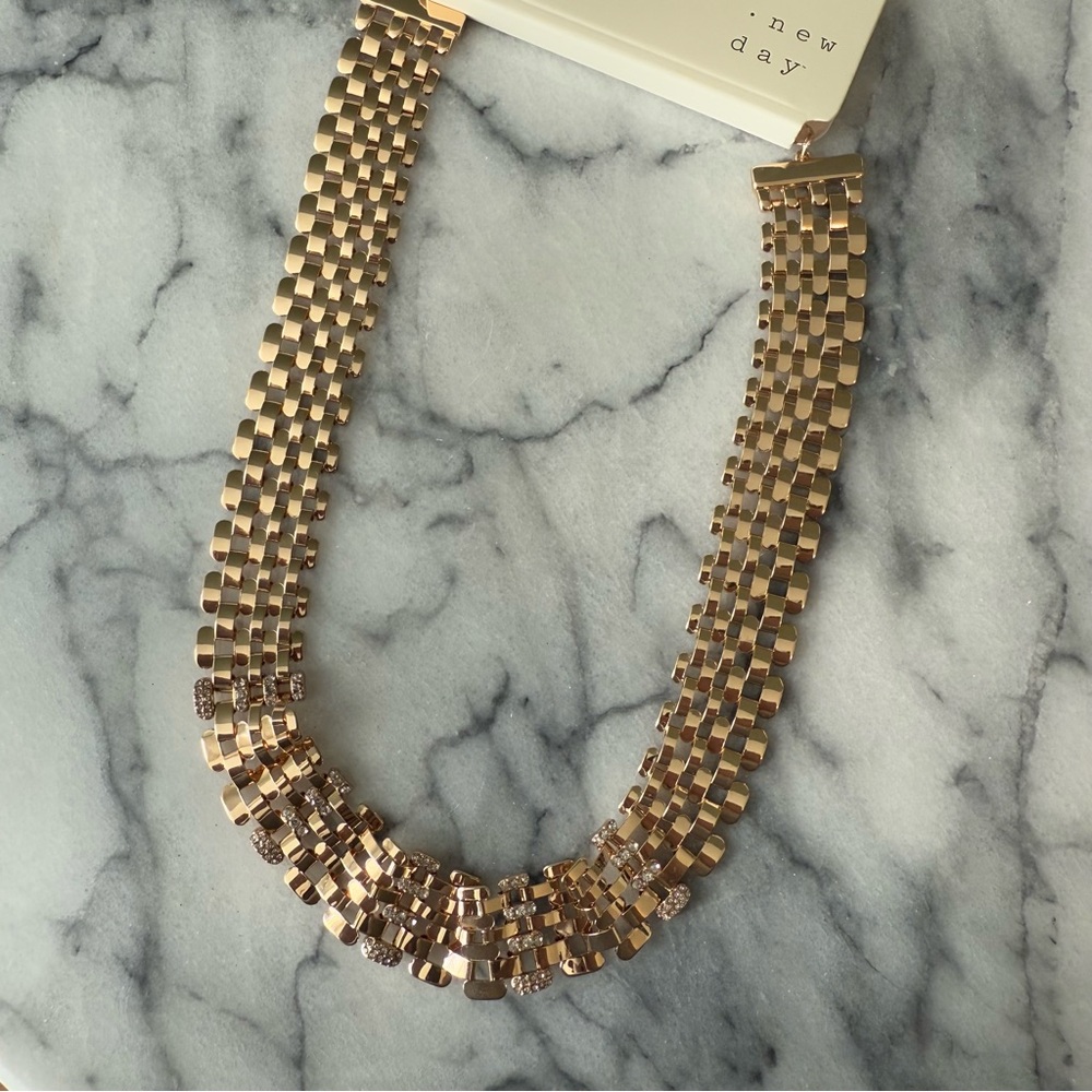A New Day Gold Multi-Row Necklace - NWT new with tags